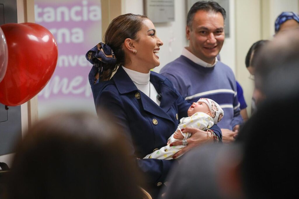 Marisol Rosso fortalece área de lactancia del Hospital Materno Infantil con nuevo equipamiento