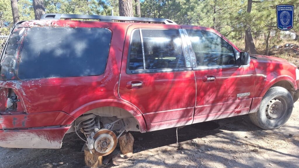 Aseguran tres vehículos en operativo en Chihuahua