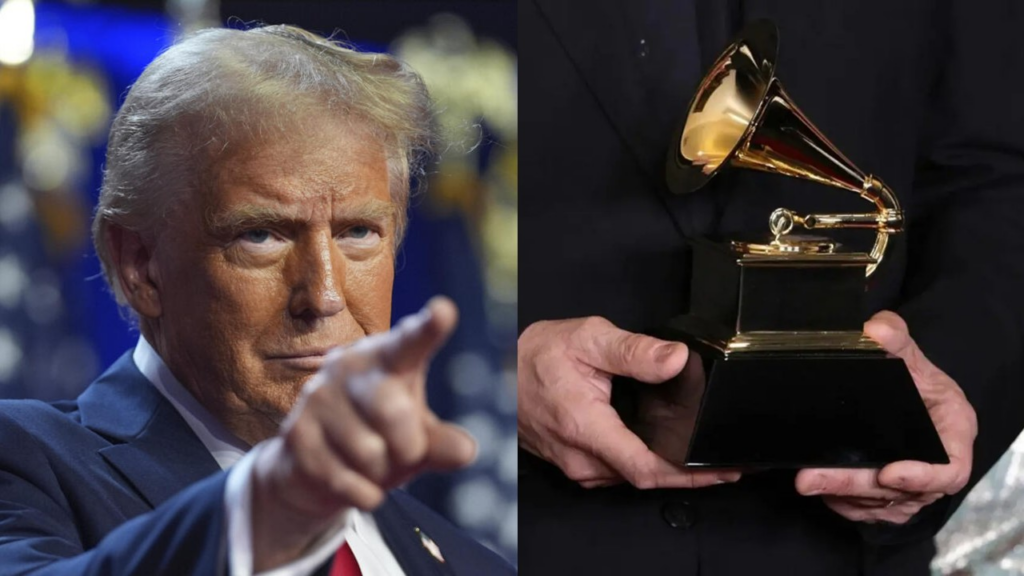 Trump ataca los Grammy y amenaza con acciones legales