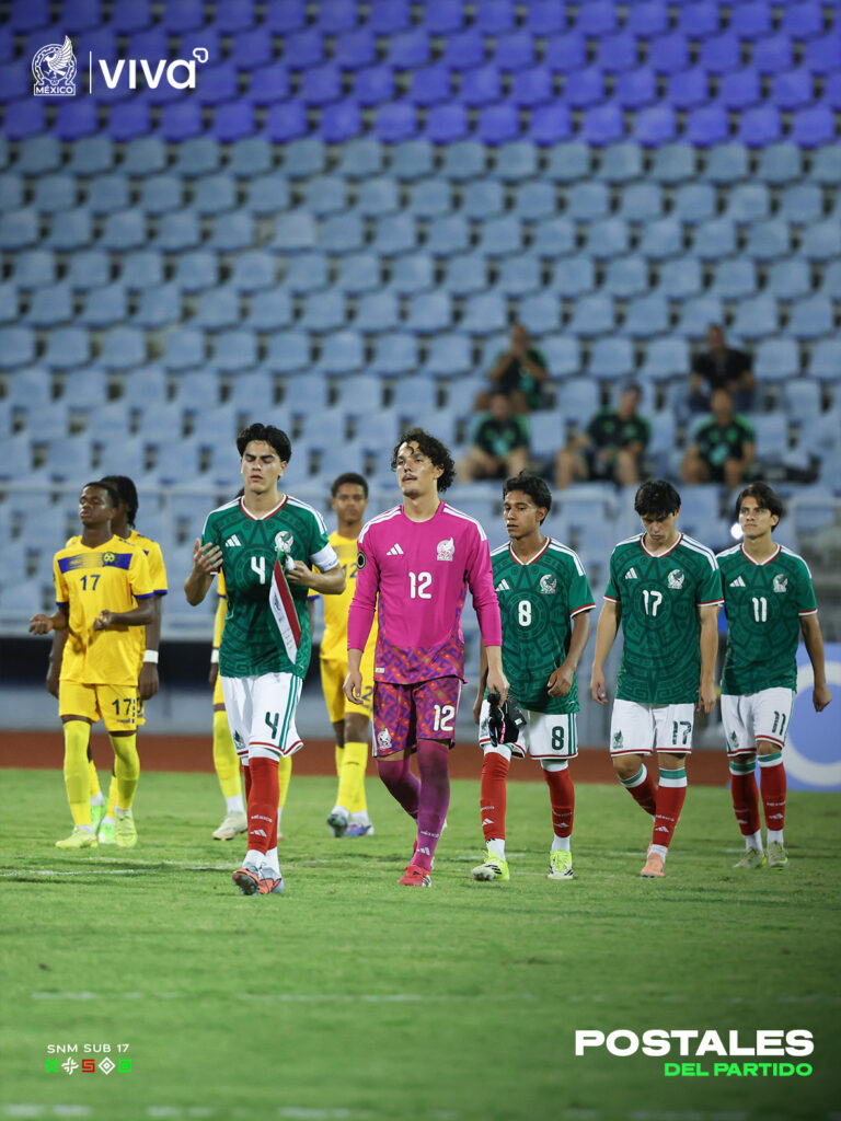 México Sub-17 asegura su camino al Mundial con goleada a Barbados