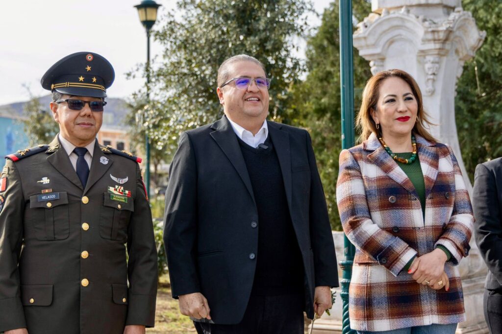 Evento Cívico en Plaza Juárez conmemora la Constitución Mexicana