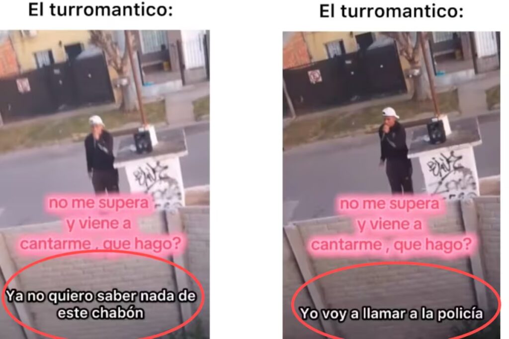 VIDEO: Joven le lleva serenata a su exnovia y ella llama a la policía