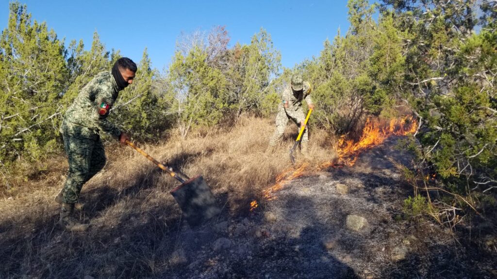 Controlan incendio de 18 hectáreas en Cuevecillas tras intensa movilización interinstitucional