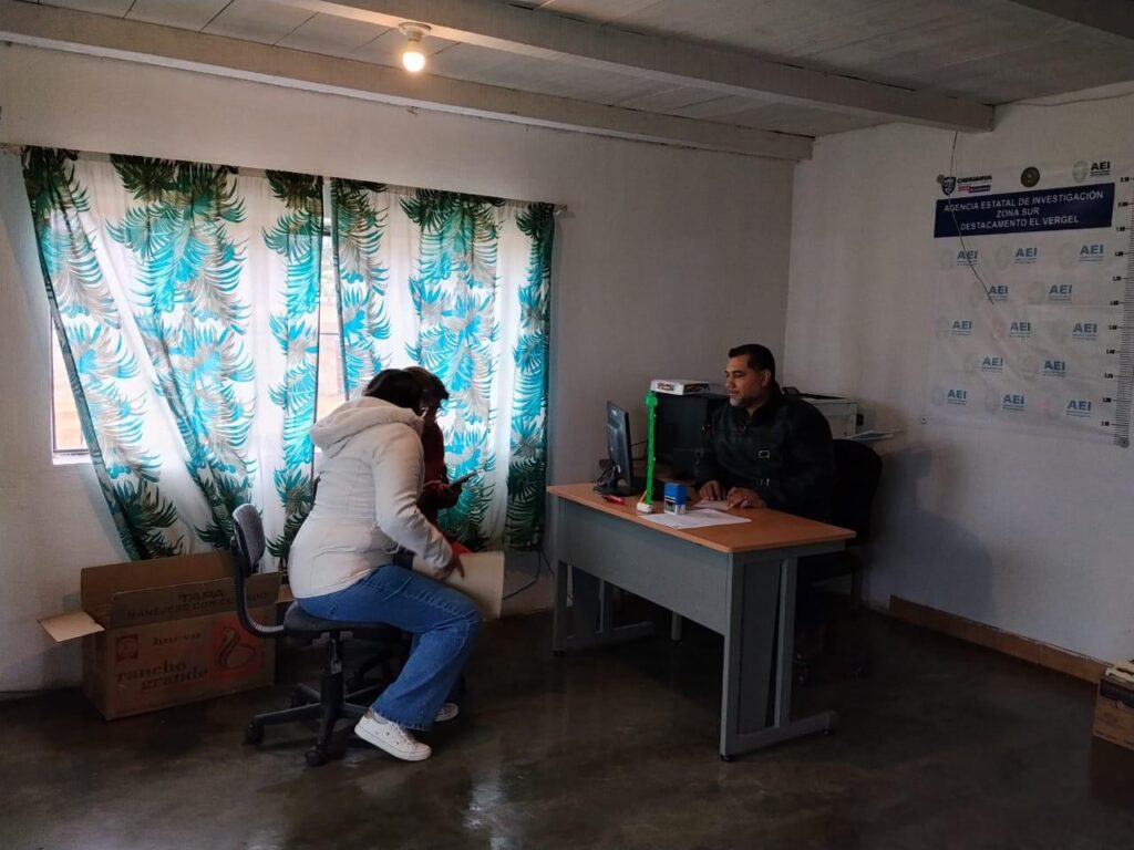 Lleva FGE Zona Sur servicios del Ministerio Público Itinerante a El Vergel