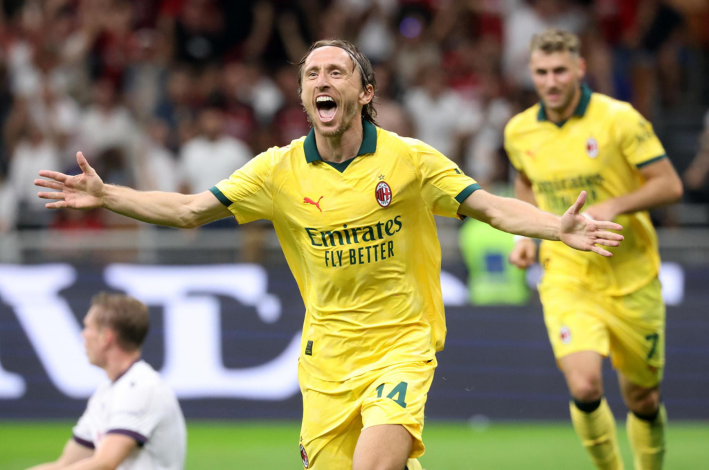 Luka Modrić asegura tres puntos vitales para el Milan ante el Pisa
