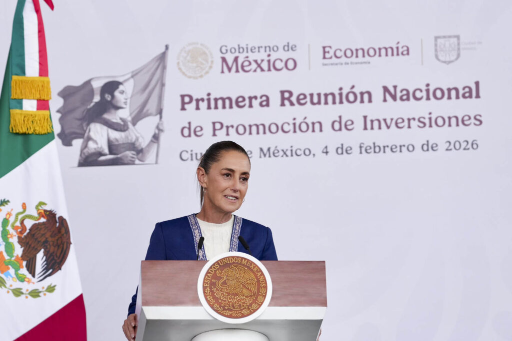 Sheinbaum prevé un 2026 optimista con inversión histórica del Plan México