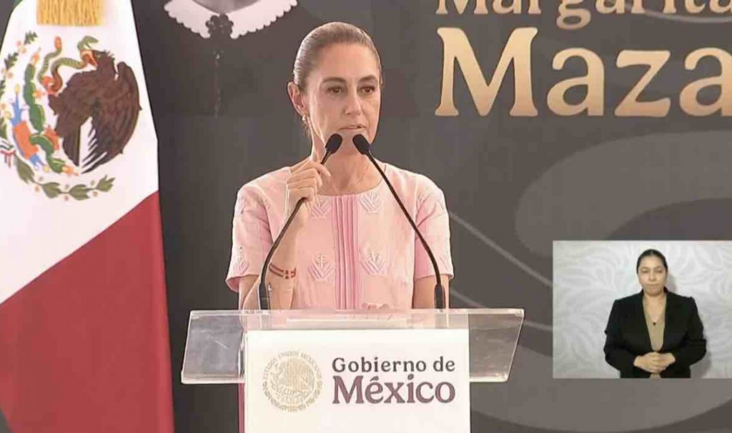 Claudia Sheinbaum exige a EE. UU. frenar el tráfico de armas