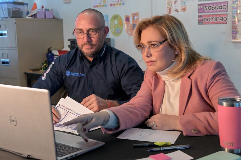 Maru Campos participa en reunión virtual sobre estrategia nacional contra el sarampión