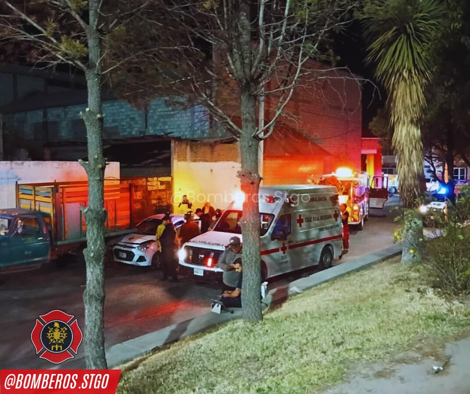 Mujer y su pequeño hijo lesionado en choque ocurrido en Santiago Papasquiaro