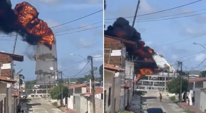 Impactante incendio reduce a cenizas la monumental estatua de Nuestra Señora de Fátima