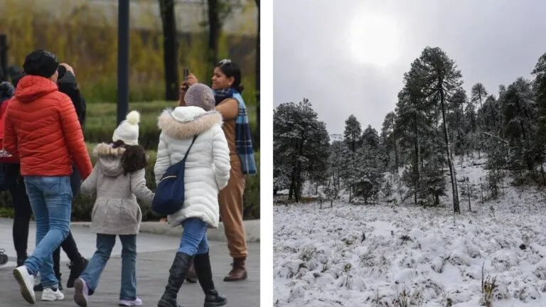 Frente frío 34 traerá nieve, lluvias y heladas a México