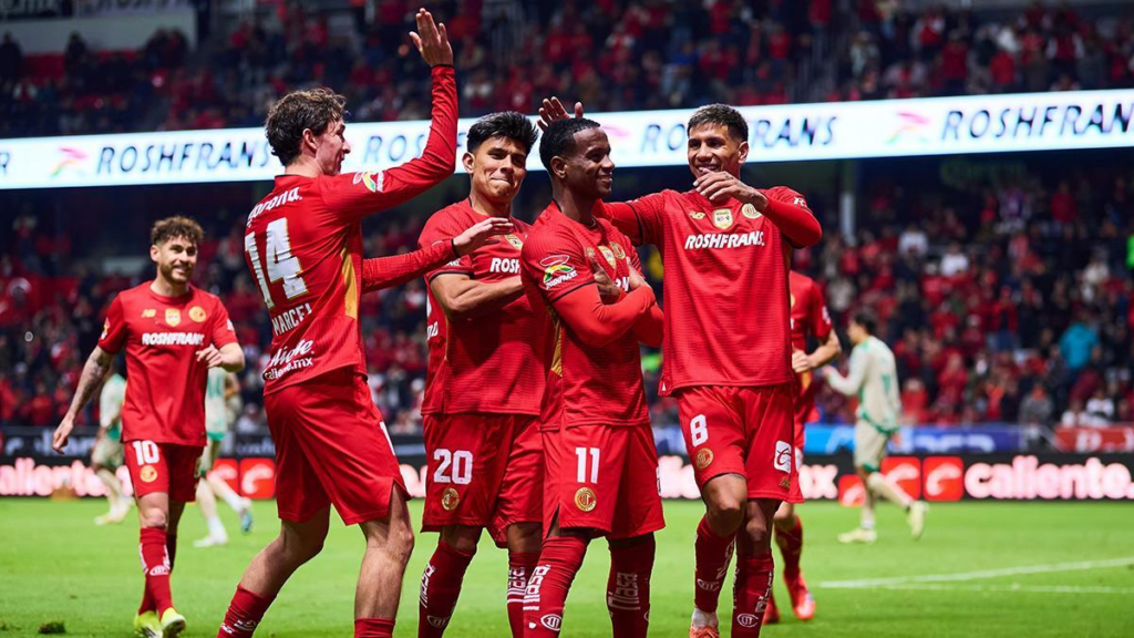 Toluca inicia el 2026 como el mejor equipo de toda la Concacaf