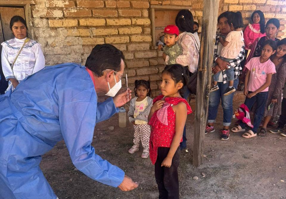 Sarampión en Durango: casos son importados y hay abasto de vacunas