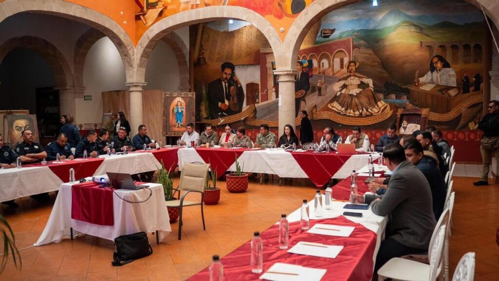 Coordinación regional en la Mesa de Seguridad para la Construcción de la Paz
