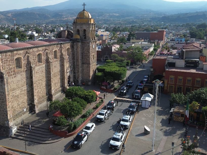 Asume Policía de Jalisco vigilancia operativa en el municipio de Tequila