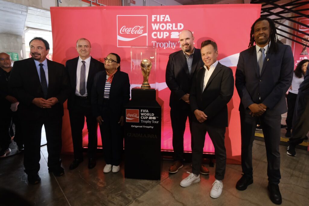 Jalisco recibe el Tour del Trofeo de la Copa Mundial de la FIFA 2026