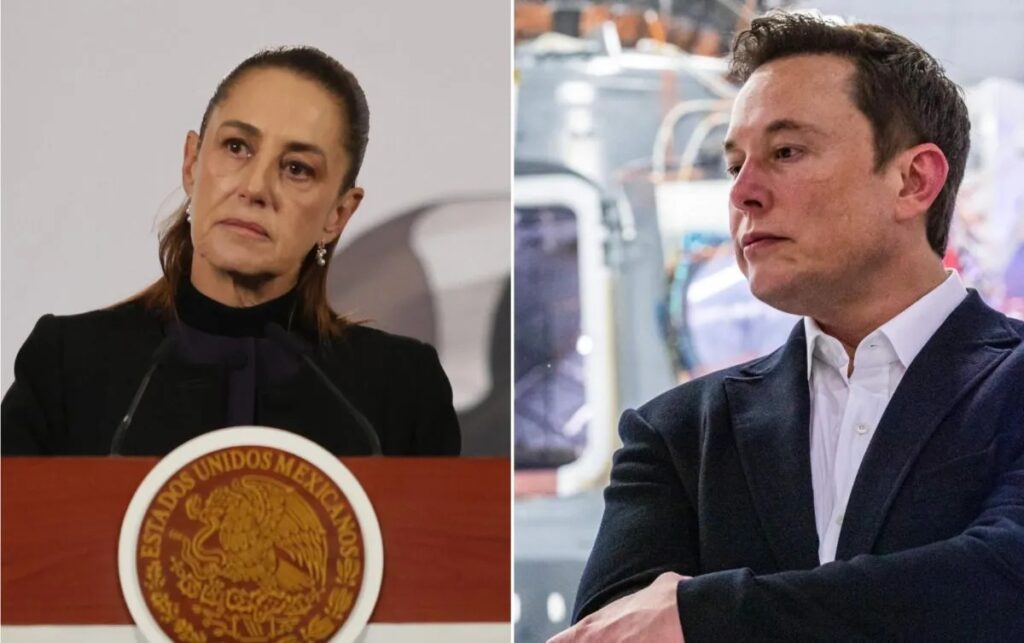 Sheinbaum responde a Musk: “Como político, es muy buen empresario”