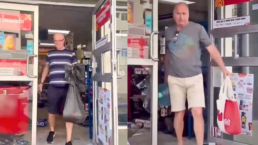 VIDEO: Extranjeros saquean tienda en Puerto Vallarta tras disturbios en Jalisco