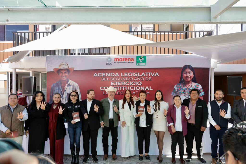 Coalición de la 4T presenta Agenda Legislativa en Durango; Sandra Amaya destaca unidad