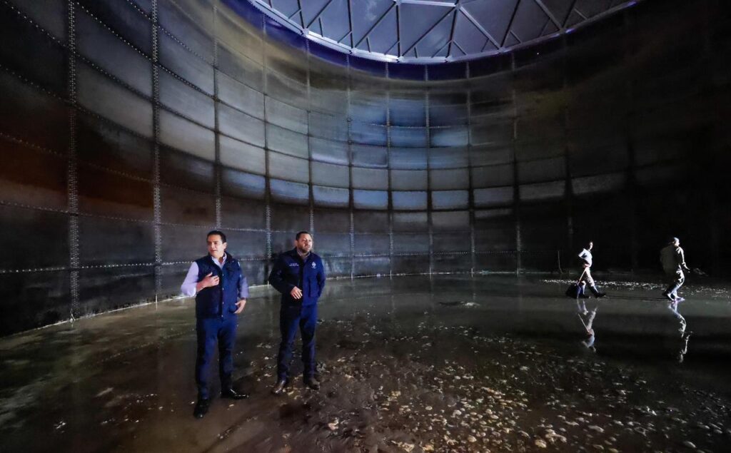 Durango moderniza los Macrotanques Gemelos para mejorar el suministro de agua