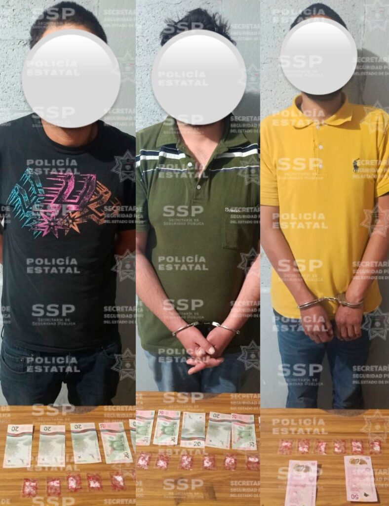 Operativo Dragón arresta a otros tres varones con sustancias tóxicas