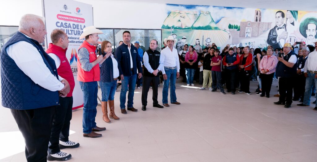 Rescatan Instituto de Arte y Cultura para fomentar el talento y prevenir adicciones en Cuencamé