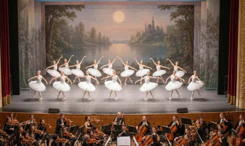 El lago de los cisnes toma el Castillo de Chapultepec con una versión contemporánea y urbana