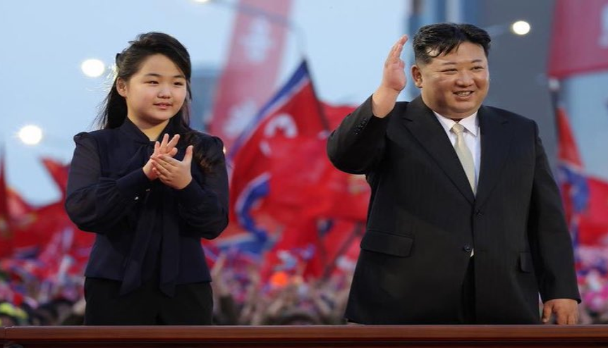 Kim Jong Un señala a su hija de 13 años como posible heredera del poder