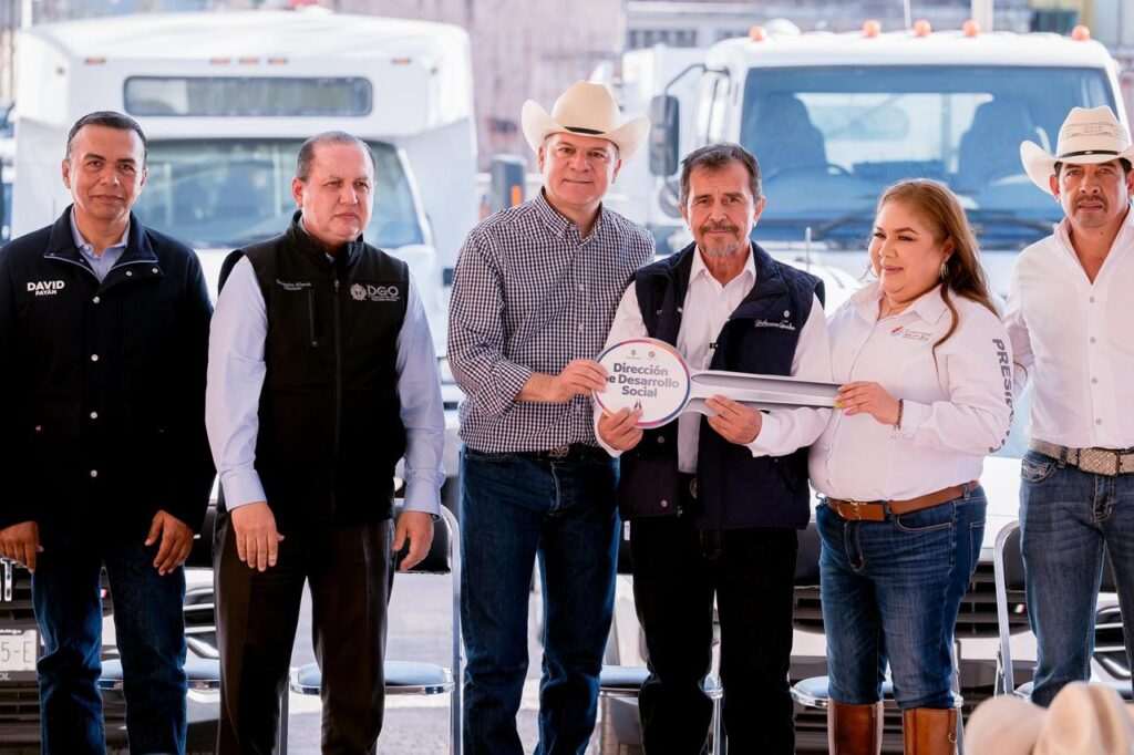Esteban impulsa agua, seguridad y servicios en Cuencamé con nuevas obras