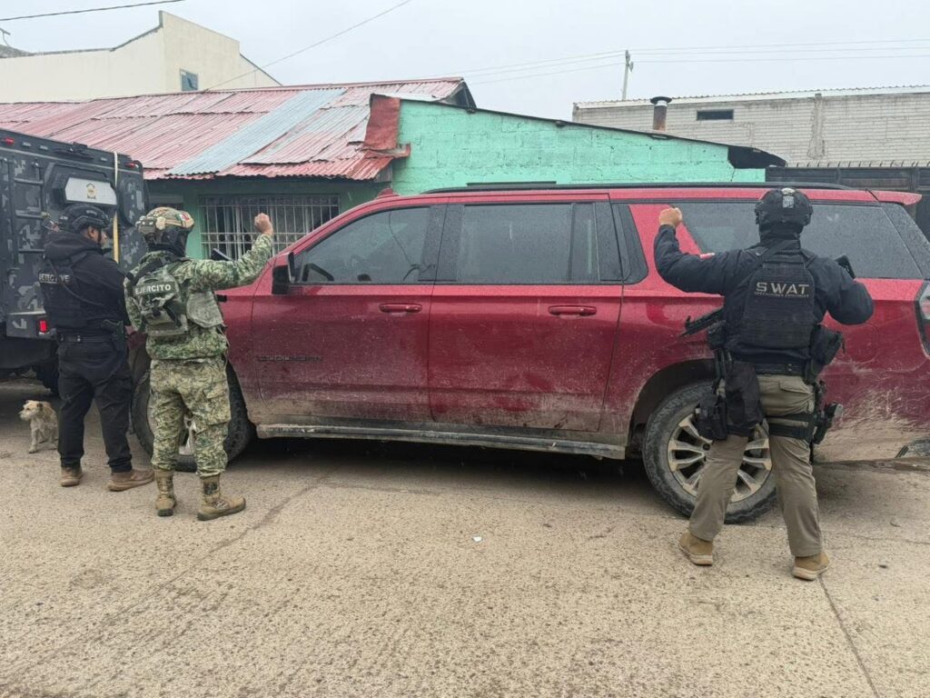 Camionetas Robadas no estaban tan camufladas