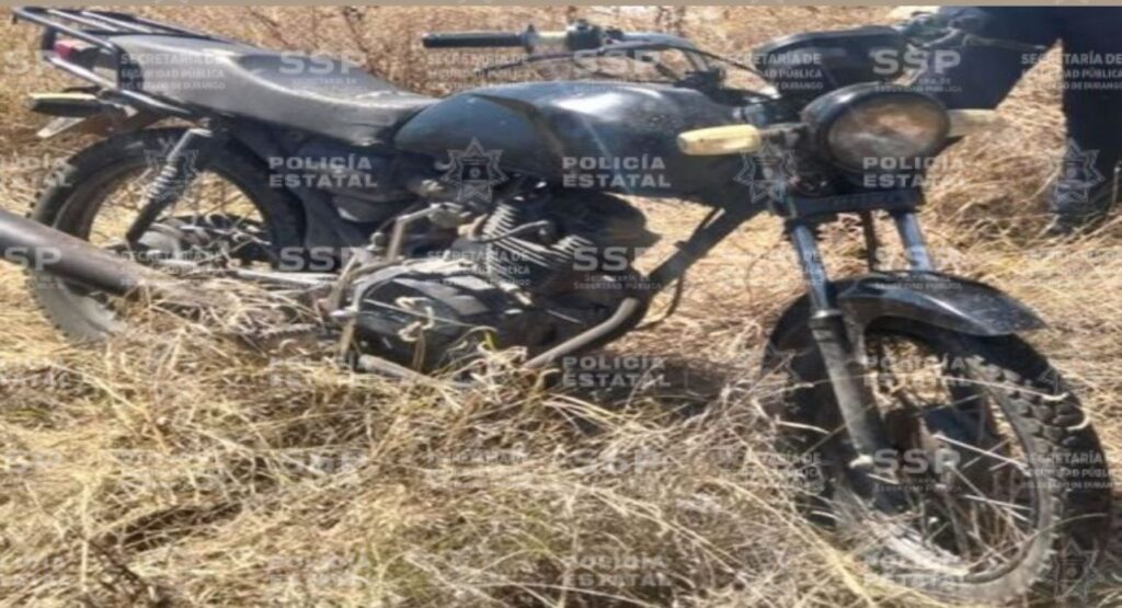 Operativo Dragón recupera motocicleta con denuncia de robo