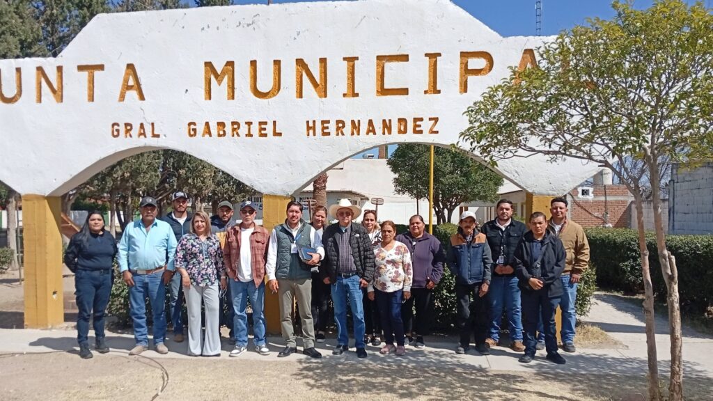 Meza de trabajo en Gabriel Hernández; Fortalece Coordinación con Autoridad Auxiliar