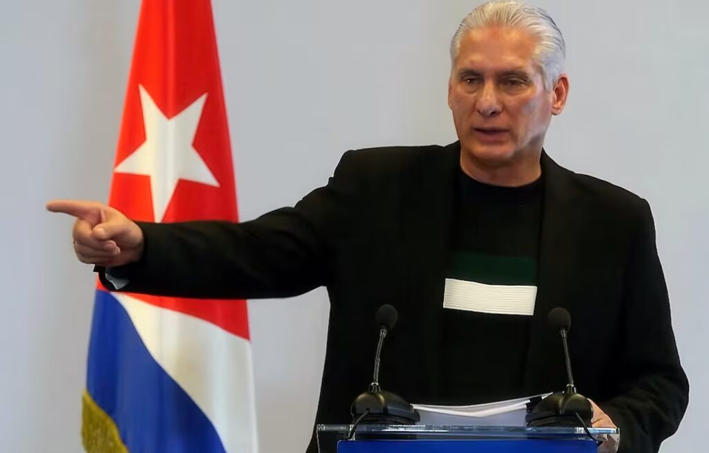 Díaz‑Canel agradece a Claudia Sheinbaum por su respaldo frente a la presión de EE. UU.