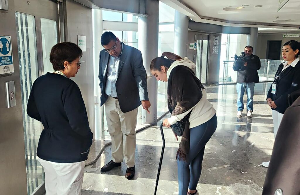 Tras petición directa, Yaritza inicia proceso para cirugía de cadera en el Hospital 450