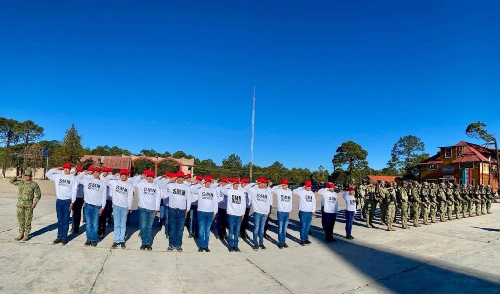Inicia adiestramiento militar para jóvenes reclutas