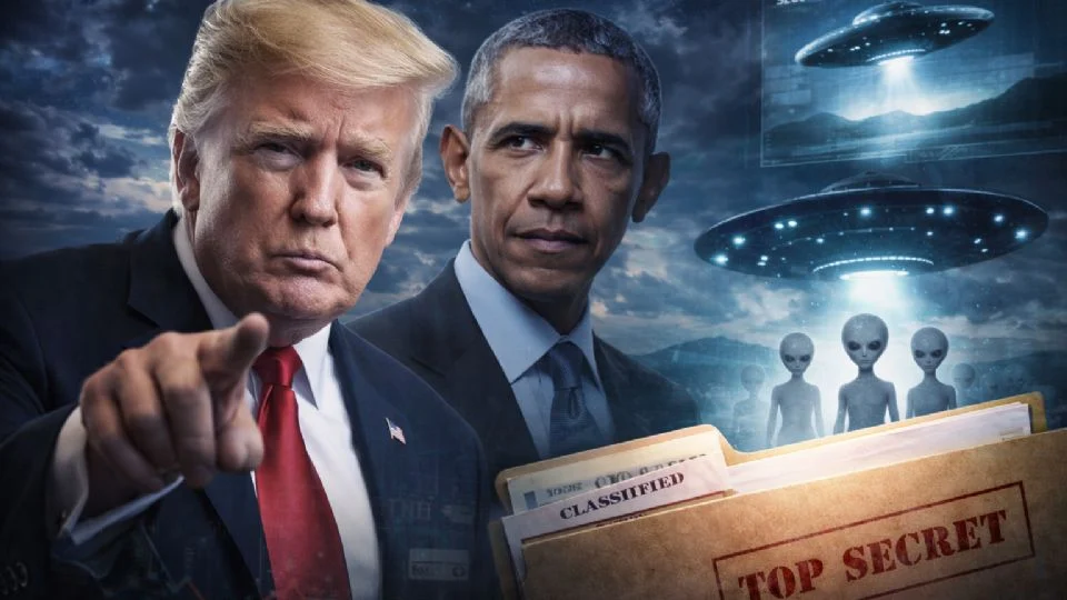 Trump acusa a Obama de revelar secretos sobre vida extraterrestre