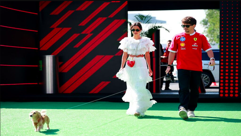 Charles Leclerc y Alexandra Saint Mleux se casan al estilo Fórmula 1