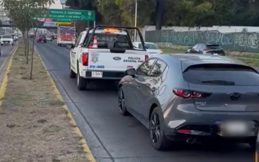 Conductor es remitido al CURVA tras invadir contraflujo en López Mateos Sur