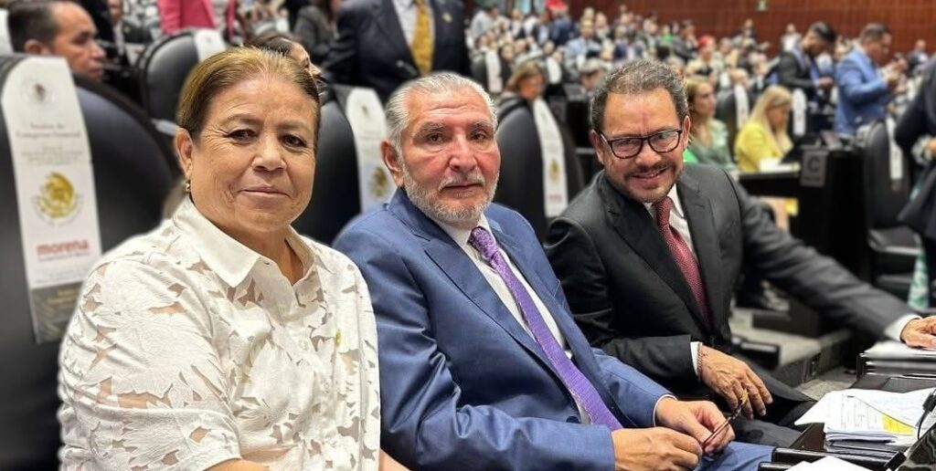 Renuncia de Adán Augusto reduce tensiones y fortalece a Sheinbaum en el Senado