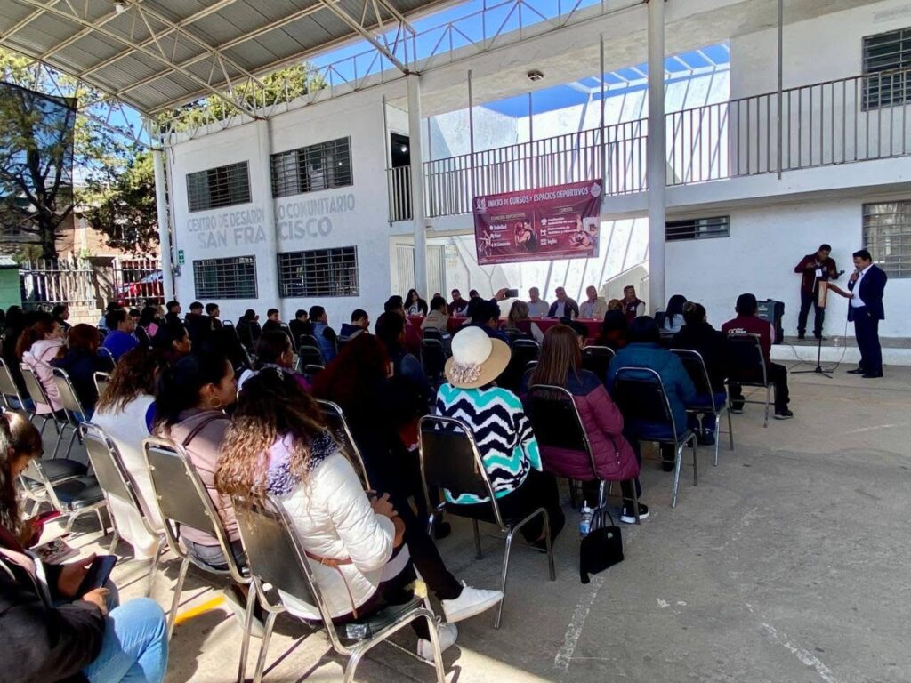 Arrancan cursos y mejoran espacios deportivos