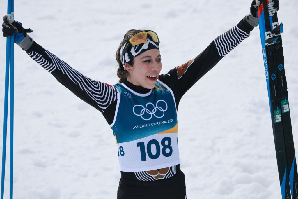 Regina Martínez hace historia en el esquí de fondo