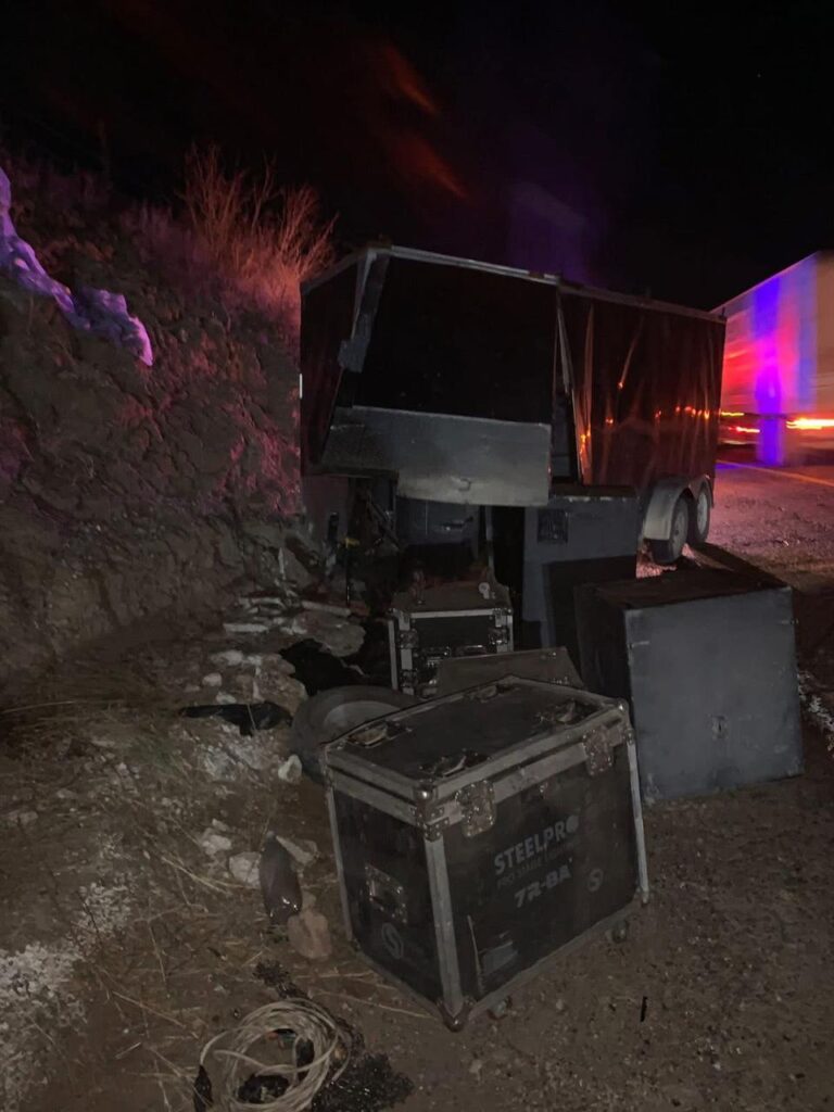 Grupo musical «Los Traviezos» sufre accidente durante gira