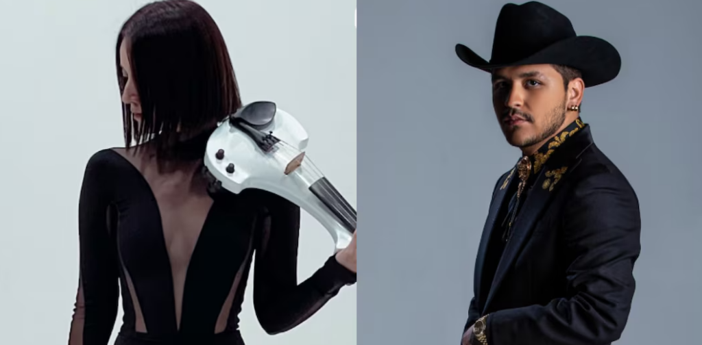 Esmeralda Camacho reaparece en concierto de Christian Nodal