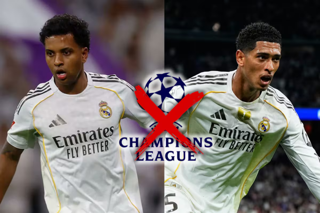 Real Madrid pierde a Rodrygo para enfrentar al Benfica