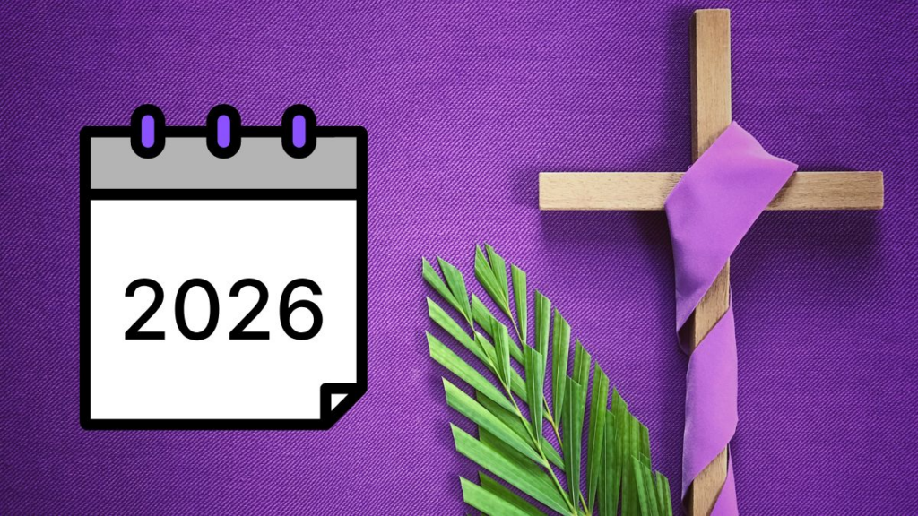 Así caen Jueves y Viernes Santo en 2026