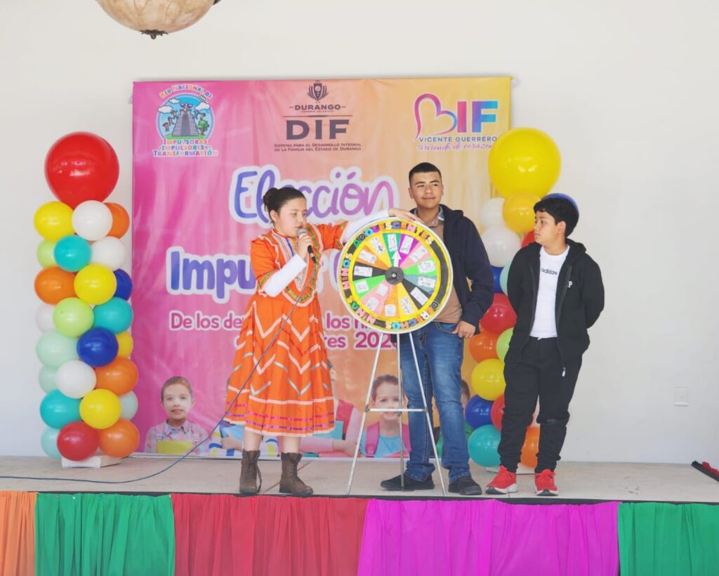 DIF Durango fortalece derechos infantiles en Vicente Guerrero