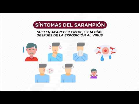 Vacunarse protege contra el saraampion