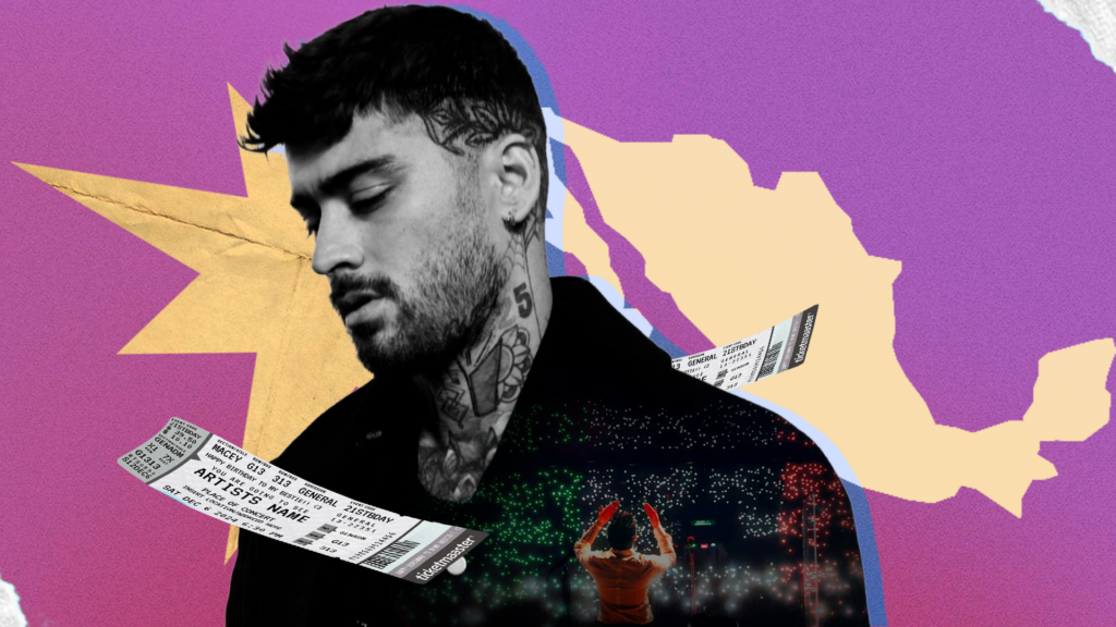 Zayn Malik anuncia tres conciertos masivos en México para 2026.