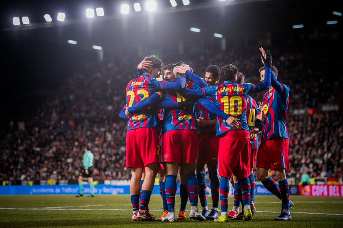 Barcelona avanza a semifinales de la Copa del Rey tras vencer a Albacete 2-1