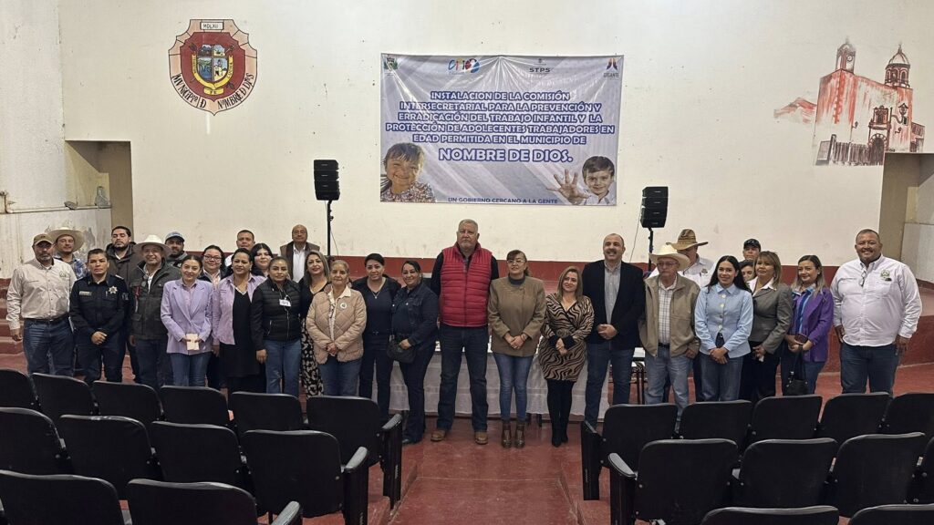 Instauran Comisión para Erradicar Trabajo Infantil en Nombre de Dios